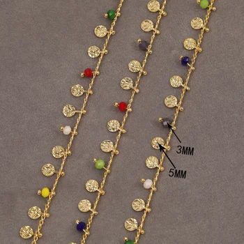 WHSOK 1M/Veľa Šperky Príslušenstvo/Náhrdelník & Náramok Časti/Hand Made/Multi Farby/DIY/Šperky Zistenia Components/Meď Reťaze