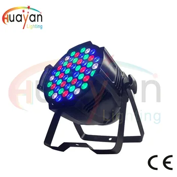 Price 54*3W RGBW LED Par64 Spot Light Stage Lighting DJ DMX512 Wedding Indoor