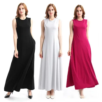 Plus veľkosť ženy krátke šaty príčinné A-line členok-dĺžka elegantné letné šaty kolo-krku Európsky a Americký štýl pre dámy