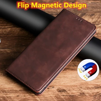 Flip Magnetické Kožené puzdro Pre Huawei P40 pro Mate 20 30 P20 P30 P40 Pro Lite P Smart Plus 2019 Česť 10 lite Peňaženku Stáť Kryt