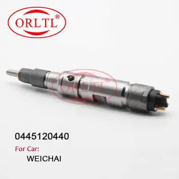 ORLTL CR palivo diesel injektor 0445120440 common rail injektor 0 445 120 440 auto injektor 0445 120 440 pre WEICHAI