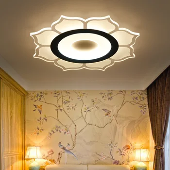 Moderné ventilador de techo obývacia izba, spálňa, predsieň, svietidlo LED stropné svietidlo kaviareň hotel Strop Ligting