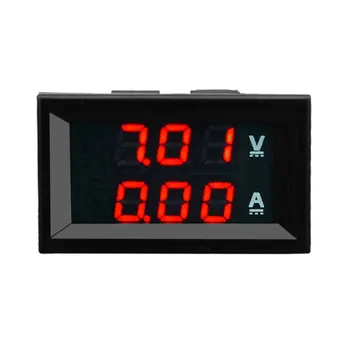 100V 10A Voltmeter Ammeter Modrá Červená LED Amp Duálne Digitálne Volt na Meter Rozchod digitálny voltmeter ammeter voltimetro amperimetro
