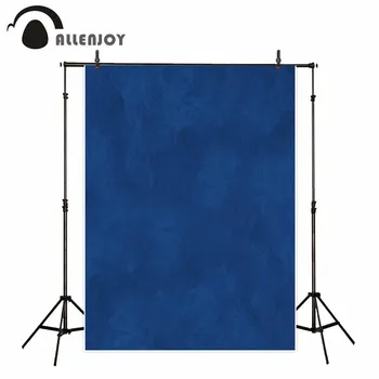 Allenjoy fotografia foto pozadie jednofarebné Abstraktné smokey tmavo modrá fotografické pozadie photocall photozone textílie
