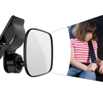 Nastaviteľné Detské Auto Spätné Zrkadlo, Zadné Sedadlo Auta Bezpečnostnými Zobraziť, Dieťa Monitor Cúvaní Bezpečnostné Pásy, Spätné Zrkadlo