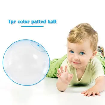 40 cm/100 cm Gumy, Bubble bobble na Nafukovacie Vodné Ballon Hračky TPR Transparentné voči Roztrhnutiu Detí Vonku Hrať Vodné Hry Loptu