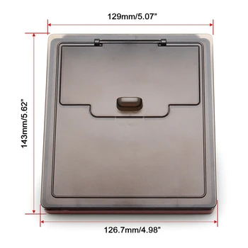 Transparentné Úložný Box pre Tesla Model 3 2017-2020 Opierkou obal Úložný Box pre Tesla Model Y