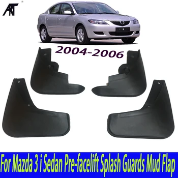 Auto Blato Klapky Pre 2004 2005 2006 Mazda 3 i Sedan Pred-facelift Splash Stráže Blato Klapka Blatníky Predné Zadný Blatník