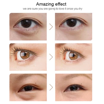 Efero 1set Kolagénová Očná Maska Proti vráskam Záplaty pre Starostlivosť o Oči Tmavé Kruhu Odstraňovač+Anti Opuchy Hydratačné Podstate Očný Krém