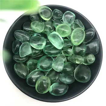 10-20 mm 100g Prírodné Zelené Fluorite Crystal Reiki Kamene Polished Quartz Uzdravenie Crysals Prírodné Kryštály Kremeňa