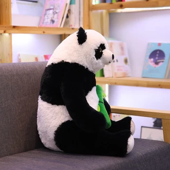 1PCS 50 cm cartoon objať bamboo panda plyšové plyšová, roztomilá panda mäkké bábiky, deti hračky, Vianočné darčeky