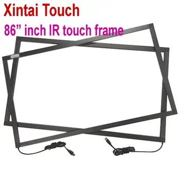 Xintai Dotyk 86 centimetrov Skutočne 6 bodov INFRAČERVENÉ dotykové obrazovky panel prekrytie súpravy na LCD monitoru/TV