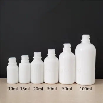 500pcs/lot 10 ml/15ml/20ml/30 ML/50 ml/100 ml Esenciálny olej, sklenené fľaše pearl hliníkové spp sklo kvapkadla / podstate prázdne fľaše