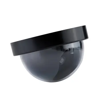 3ks Figuríny Kamery Vonkajšie Vnútorné Dome Tvar Dohľadu Simulácia Fotoaparát Bezpečnostnú Kameru s Výstražné LED Flash Light Falošné Kamery