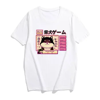 Tričko Ženy Oblečenie Démon Vrah Cartoon Print T Shirt Ulzzang Grafické Harajuku Čaj Ženský T-shirt Streetwear Topy Femme Tričko