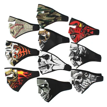 Plný Bočný Kryt Maska Lebky Ghost Horor Cosplay Maska Maska Šaty, Kostým Hre Natáčanie Vojnového Paintball, Streľba Školenia Maska