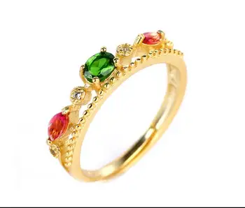 Prstene pre ženy Šperky pre Ženy, Skutočné jade 925 strieborný Prsteň drop shipping Krúžky