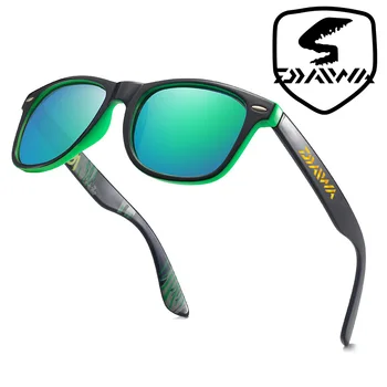 Daiwa Polarizované Rybárske slnečné Okuliare Mužov Klasický Štvorec Jazdy Slnečné Okuliare Muž Reefton slnečné Okuliare Pre Mužov UV400 Oculos
