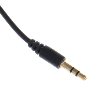 3, 5mm M/F Stereo konektor pre Slúchadlá a Aux Predlžovací Kábel Kábel S ovládaním Hlasitosti