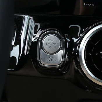 Pre Mercedes-Benz Nové A-Trieda, B-Trieda GLA GLB ZAPAĽOVAČA Auta Príslušenstvo Jedno-Tlačidlo Štart Nálepku 2 Ks