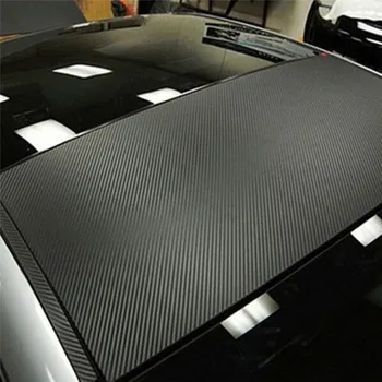 Auto Dekorácie Full auto kryt nálepky 3D Carbon Fiber Auto Film Nepremokavé Nálepky Vinylová Fólia tepelná izolácia Tieňovanie