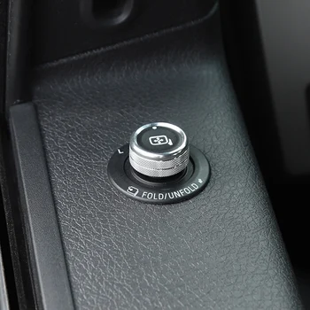 Auto Spätné Zrkadlo Kontroly Úprava Spínač Výbava Krúžok Kryt Hliníkové Príslušenstvo pre Ford Mustang na roky 2009-2013