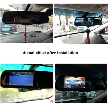 HaiSunny 4.3 Palcový Auto Spätnom Zrkadle Monitor S Bluetooth do Auta Pre Toyota, Honda, Ford VW Audi Kia Hyundai