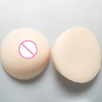 Biela Farba Kože Prsia 2400g/pár Realistické Prsia Silikónové Formy Crossdresser Transgender Prsia Enhancer