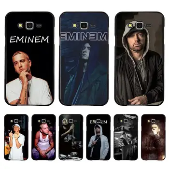 Babaite Rapper Eminem black Telefón Prípade obal pre Samsung A50 A70 A40 A6, A8, A7 Plus A20 A30 S7 S8 S9 S10 S20 Plus
