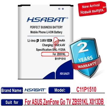 B11P1510 C11P1510 pôvodné HSABAT Nový Top Značky pre ASUS ZenFone Ísť TV ZB551KL X013DB 5100mAh Batérie