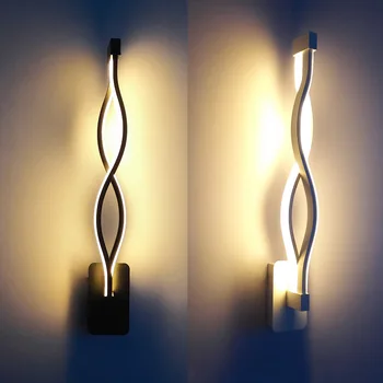 LED Nástenné Svietidlo Nordic Jednoduché Kreatívne Tri-Farebná Teplota Diaľkové Ovládanie Nástenné Lampy, Nočné Lampy, Dekoračné Lampy