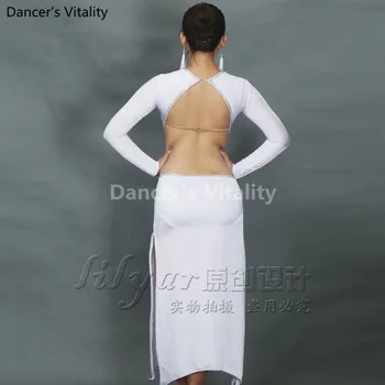 2017 Profesionálne Dievča Latinskej Sexy Šaty Sukne Dancewear Pre Školáčka Ballroom Dance Kostýmy Tanečné Šaty Ballroom Dance Sukne
