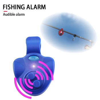 Rybolov Bell Rybárske Skus Zvuk ABS Malé MINI Beží LED Ryby