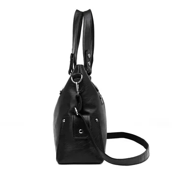 ženy kabelka PU kožené ramenný crossbody taška ženy veľkú kapacitu messenger bežné tašky dámy hobos top-rukoväť tote bag