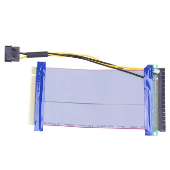 6X až 16X Napájací PCI-E Stúpačky Predlžovací Kábel PCI Express Stúpačky Karty Adaptéra ťažba line