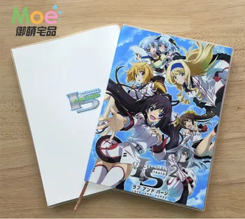 Anime Nekonečné Stratos Obrázok Študent Písací Papier Notebook Jemná Ochrana Očí Poznámkový Blok Denník Memo Darček
