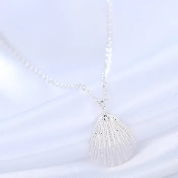 Cxwind Módne Sea Shell Náhrdelník Jednoduchý Shell Prívesok Námorných Šperky Roztomilý Conch Seashell Náhrdelníky collares de moda 2019
