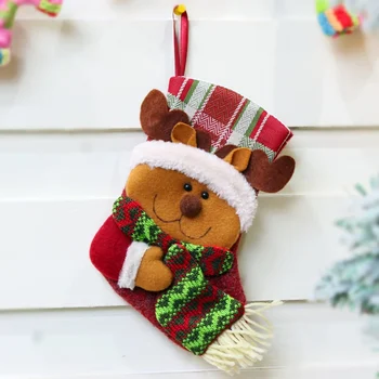 2020 Vianočné Jeleň Vianočná Pančucha Výzdoba Rodinných Starších Snehuliak Elk Vianočné Ponožky Darčeková Taška