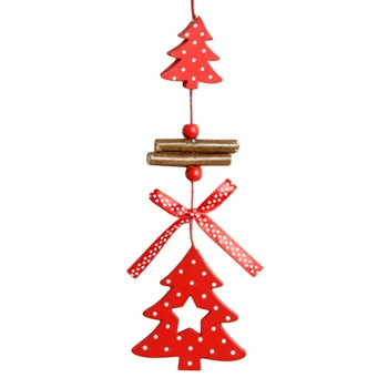 Tvorivé Vianočné Drevené Prívesok DIY Vianočná Vločka Hviezda Strom Drevený Prívesok Výzdoba Domov, Vianočné Dekorácie