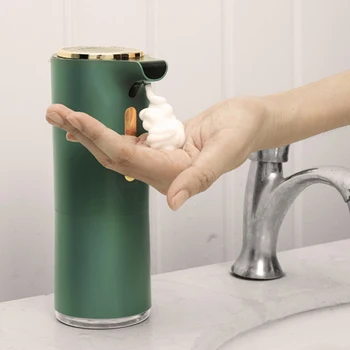 Automatický Senzor Penové Mydlá Touchless Utierok Dávkovač tekutého Mydla pre Kúpeľne, Kuchyne 550ML