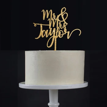 Pán a Pani svadobnú tortu vňaťou Prispôsobených S Láskou Názov Tortu Vňaťou Svadobnú Tortu Dekorácie Vlastné Tortu Vňate Na Svadbu