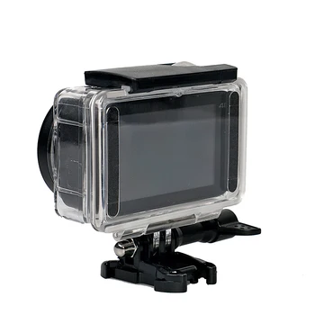 Vodotesné púzdro Case + Silikónové Gumy, Ochranný rám, Objektív puzdro Spp Pokožky Box Pre Xiao Mijia 4K Mini Akciu, Fotoaparát