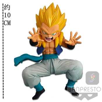 10 cm-17 cm BANDAI Dragon Ball Gogeta Gotenks Akcie PVC Zber Model Hračka Anime Obrázok Hračky Pre Deti