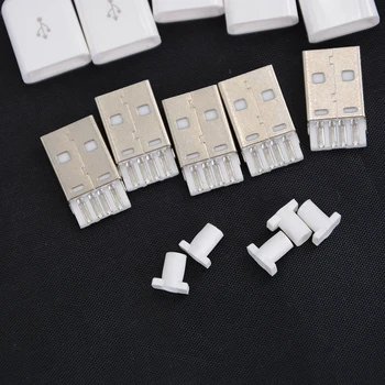 5 ks/veľa USB Typ Adaptéra Najlepšiu Cenu USB 2.0 Typ-A Samec Konektor Micro USB 2.0 4Pin Žena Údajov Adaptér Konvertor