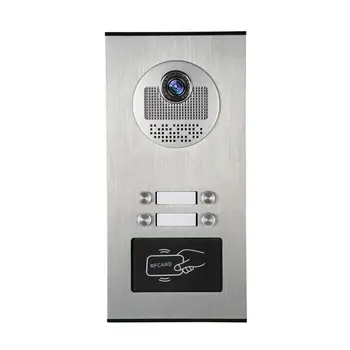 7 Palcový Monitor Multi Apartmány, Budova Video Zvonček ID Karty Odblokovanie Cat6 Rj45 Sieťový Kábel Pripojte Video Komunikačný Systém