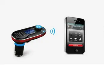 Bluetooth do auta FM Vysielač auto Bluetooth auto nabíjačka, handsfree, mp3, usb, handsfree, Auto Príslušenstvo Automobilov Univerzálne