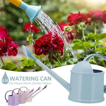 PP Zalievanie Môžu Malé Odolné Plastové Voda Môže Kanvica s veľkou Kapacitou pre izbové Rastliny Záhradný Kvet