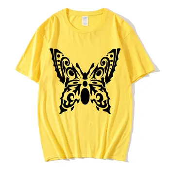 Butterfly Vytlačené T Shirt Pre Mužov, Ženy Oblečenie Bavlnené Tričká pánske T-Shirt Klasické Oblečenie, Módne Bežné Krátky Rukáv