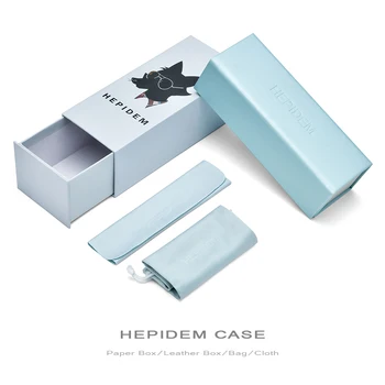 HEPIDEM Buffalo Horn Okuliare Mužov 2020 Námestie Značky Dizajnér Luxusné Diamanty Skvelého Nadšenci, bez obrúčok Okuliare Rám Ženy 0015