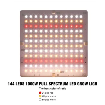 Ultra-tenký LED Rásť Ľahký 1000W 2000W 4000W celé Spektrum Quantum Tech LED Board DIY Phytolamp 36V 5A Ovládač pre Izbové Rastliny